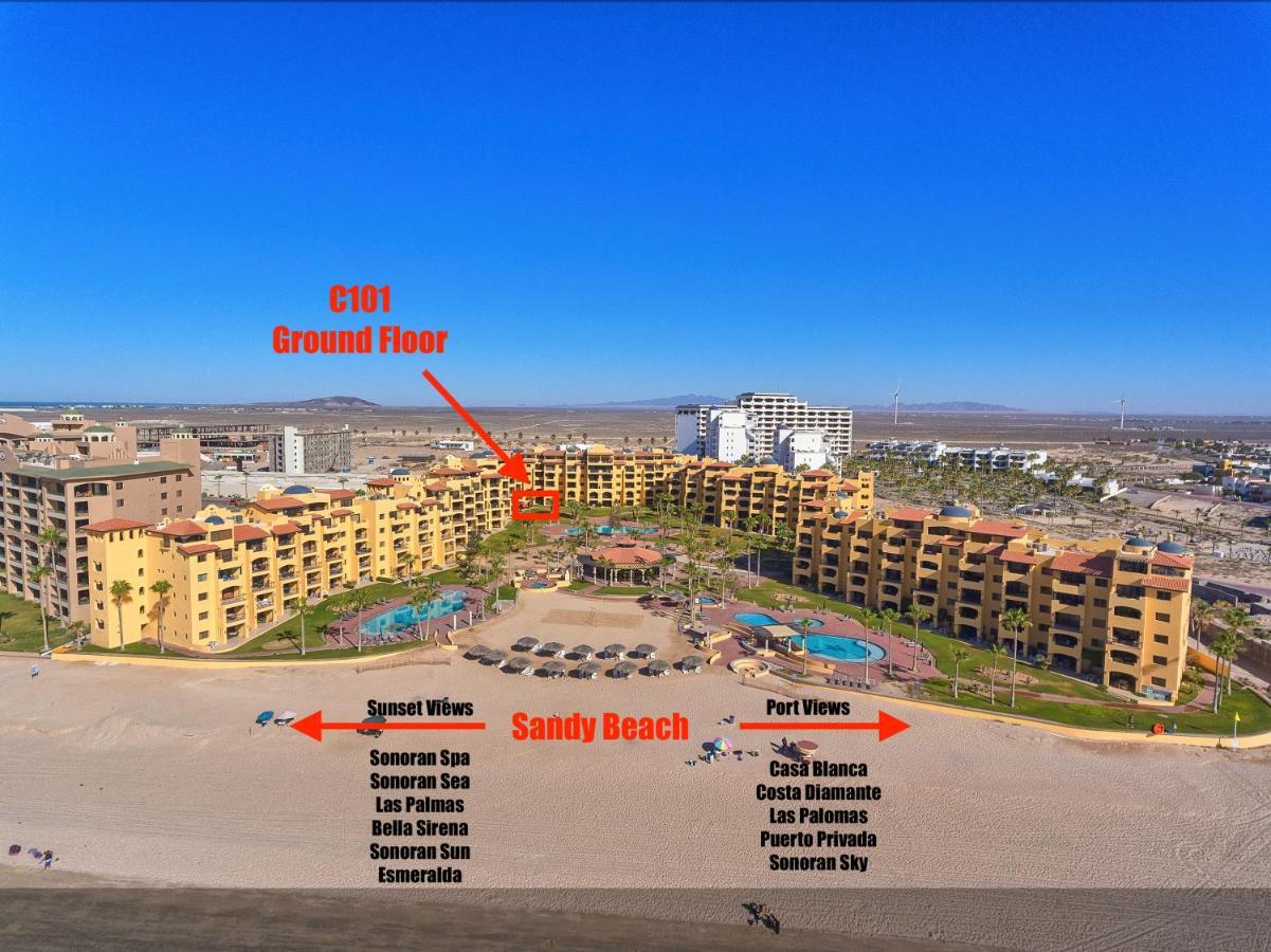 Princesa De Penasco Condo C101 Sandy Beach Puerto Peñasco Extérieur photo